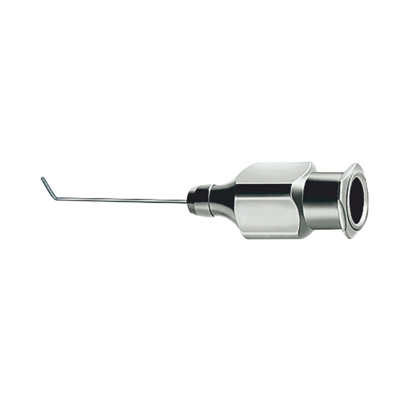 Knolle Capsule Scraper Cannula 23g