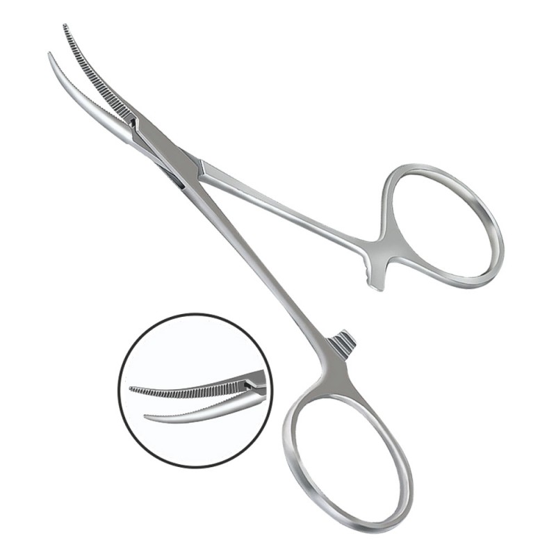 Hartman Mosquito Forceps, Curved