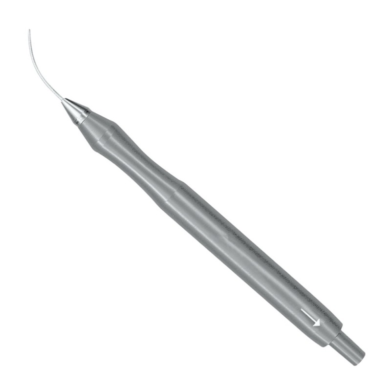 Aspiration Hand Piece, 23 gauge, 0.3mm port, textured tip