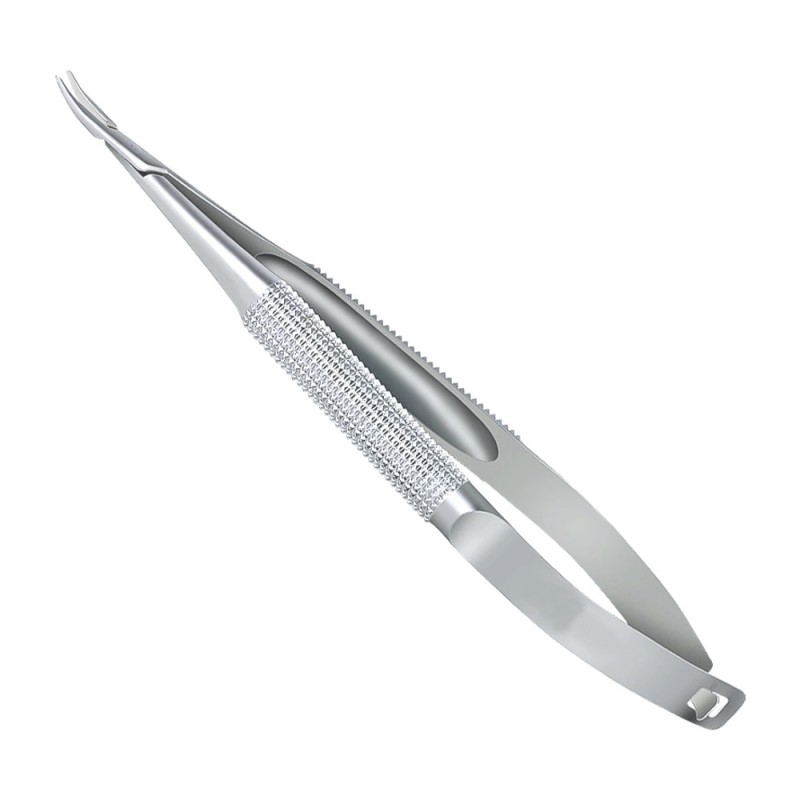 Barraquer Needle Holder, Delicate, Curved