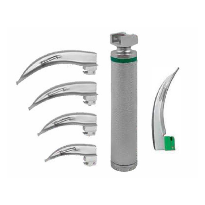 MACINTOSH LARYNGOSCOPE SET FIBER OPTIC