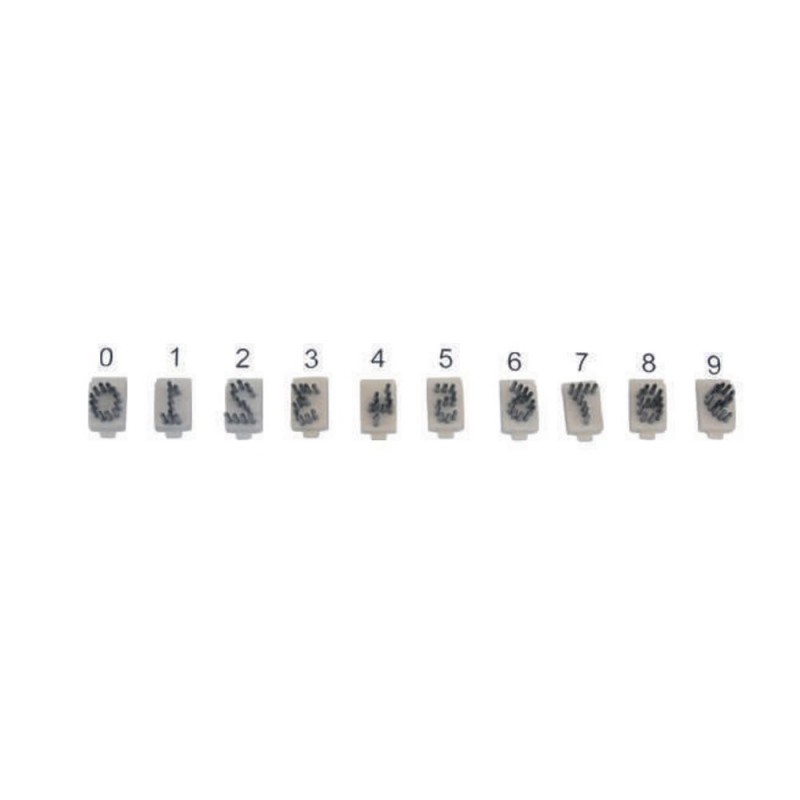 Tattoo Letter Set 0-9